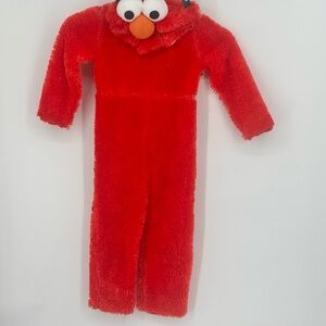 Elmo Sesame Street Dress Up Pretend Costume Halloween Boys Girls Toddler 3T-4T